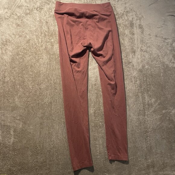 Sonoma Leggings Womens Medium Orange High Rise Full Length Soft Ankle Stretch - Picture 4 of 8